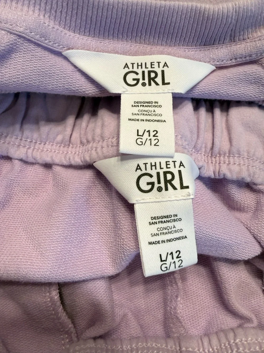 Athleta Girl All Day Crewneck and All Day Shorts Size Large (12)
